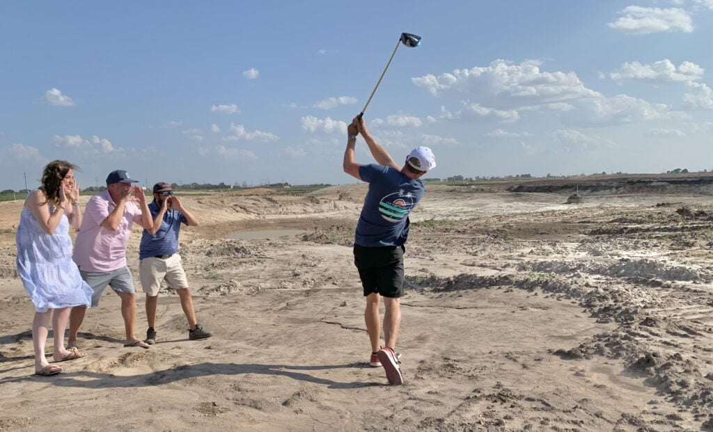 Brad Ralston's building Red Feather Golf & Social Club in south Lubbock