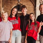 McCasland family at Texas Tech University in Lubbock