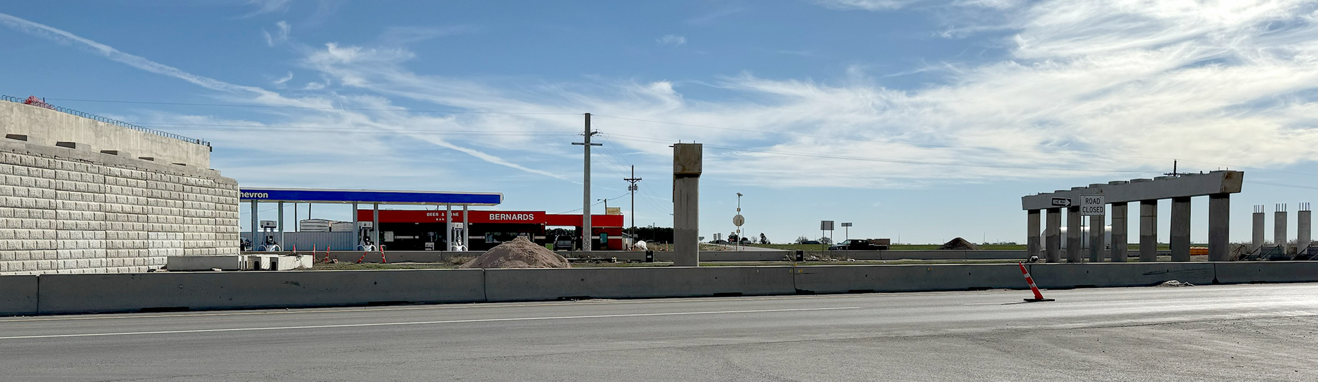 Bernards south of Lubbock, Texas along Highway 87 at FM 41