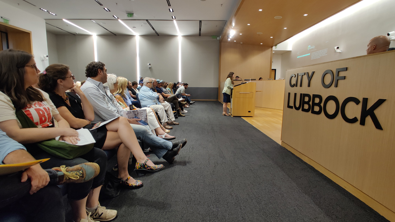 public comment, City Council, Lubbock, Texas