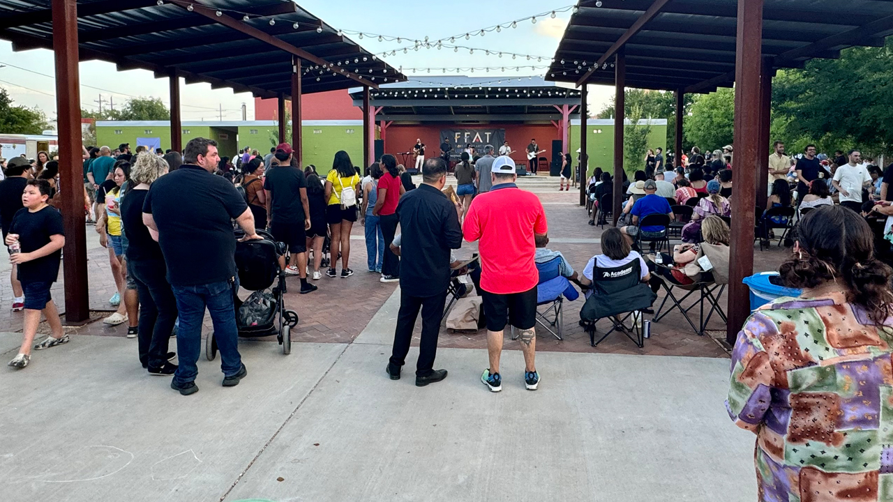 Concert at FFAT First Friday Art Trail in Lubbock, Texas