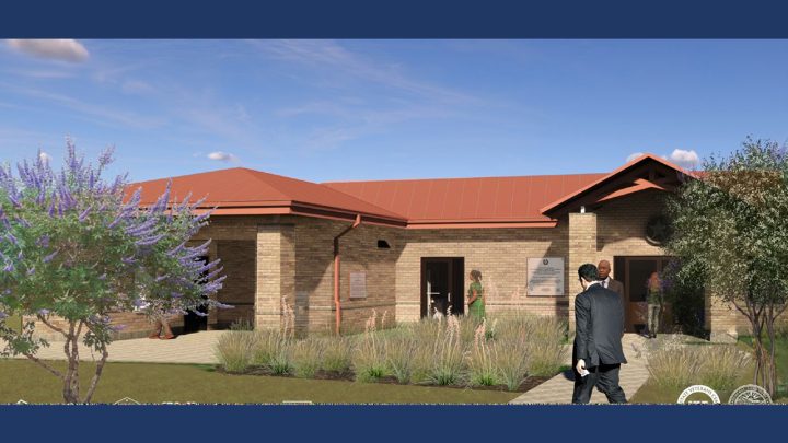 West Texas State Veterans Cemetery artist rendering presented at Lubbock City Council