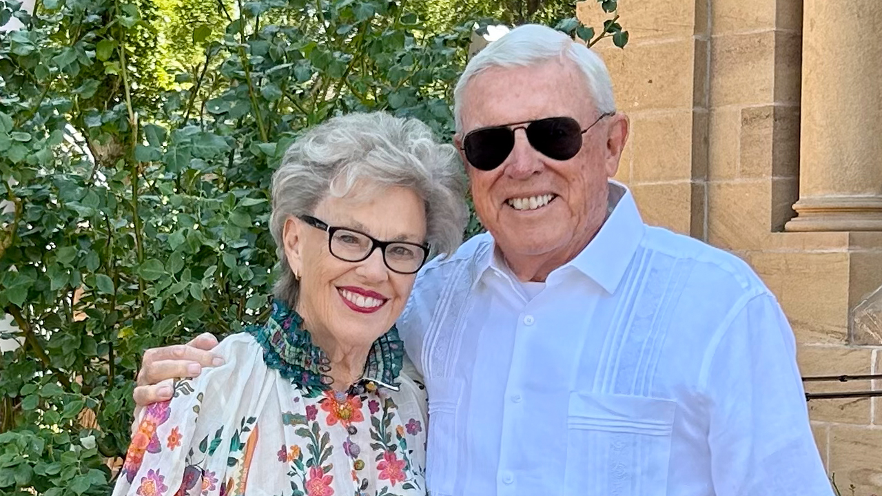 Gwen and Tom Nichols in Lubbock, Texas