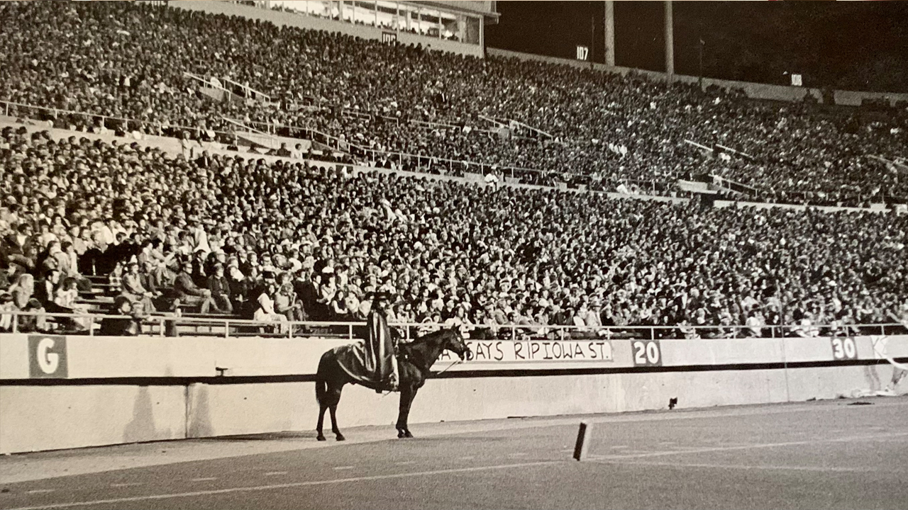 Anne Lynch, first female Masked Rider