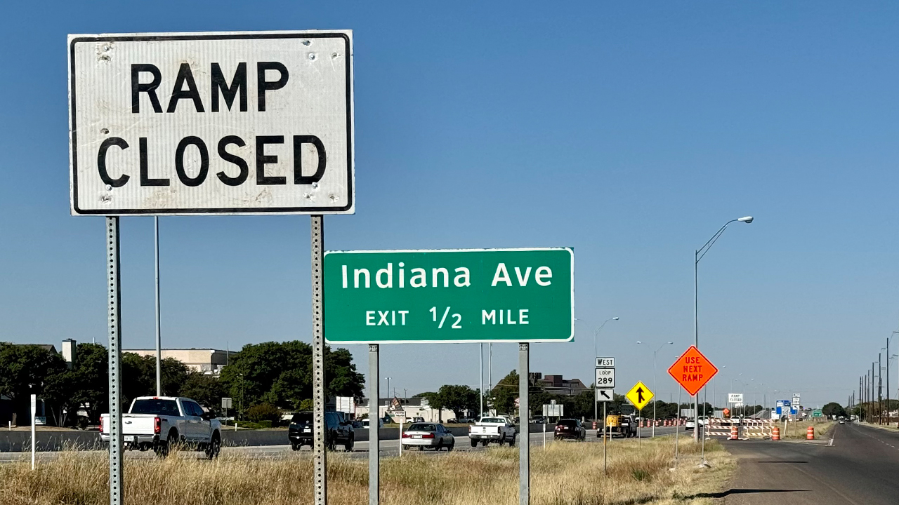 Why is Loop 289 down to one lane at Indiana, when will it be done? (And it’s one of ten bridge maintenance projects)