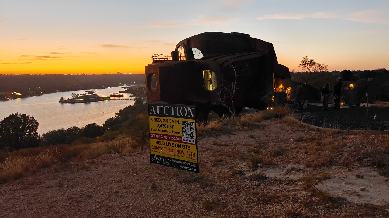 Famous Steel House auctioned off; but did it get the asking price of $1.59 million?