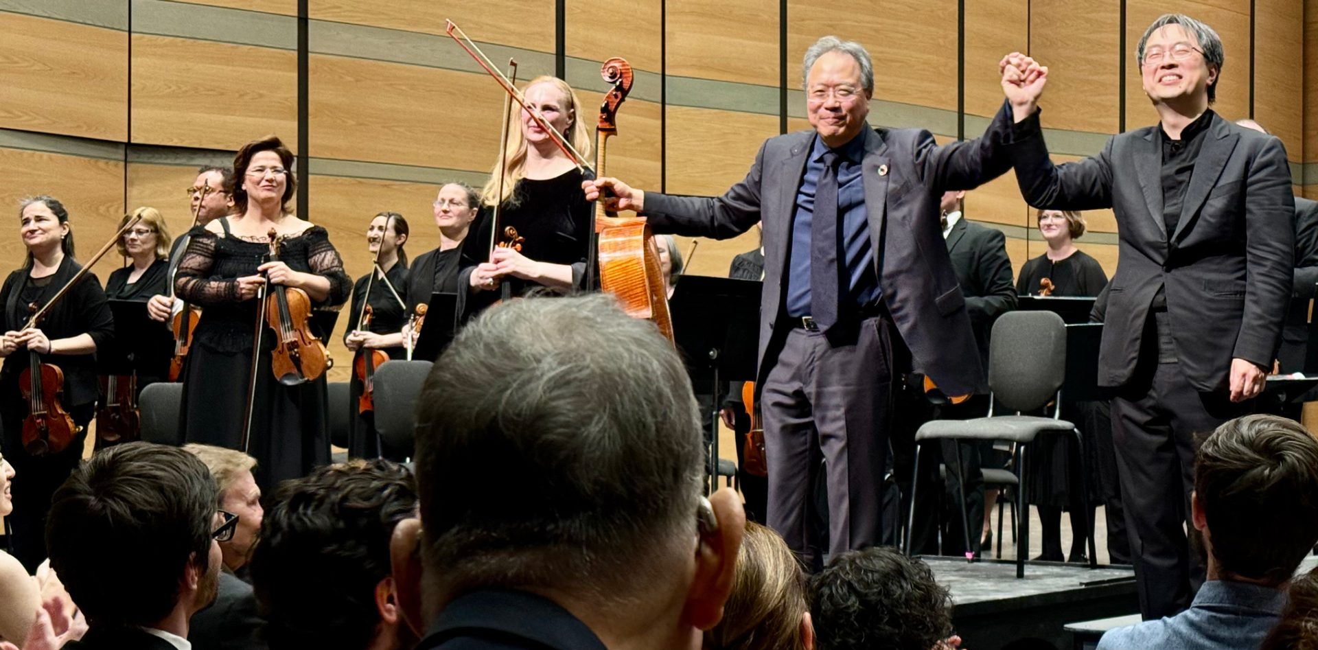 David Cho and Yo-Yo Ma in Lubbock, Texas