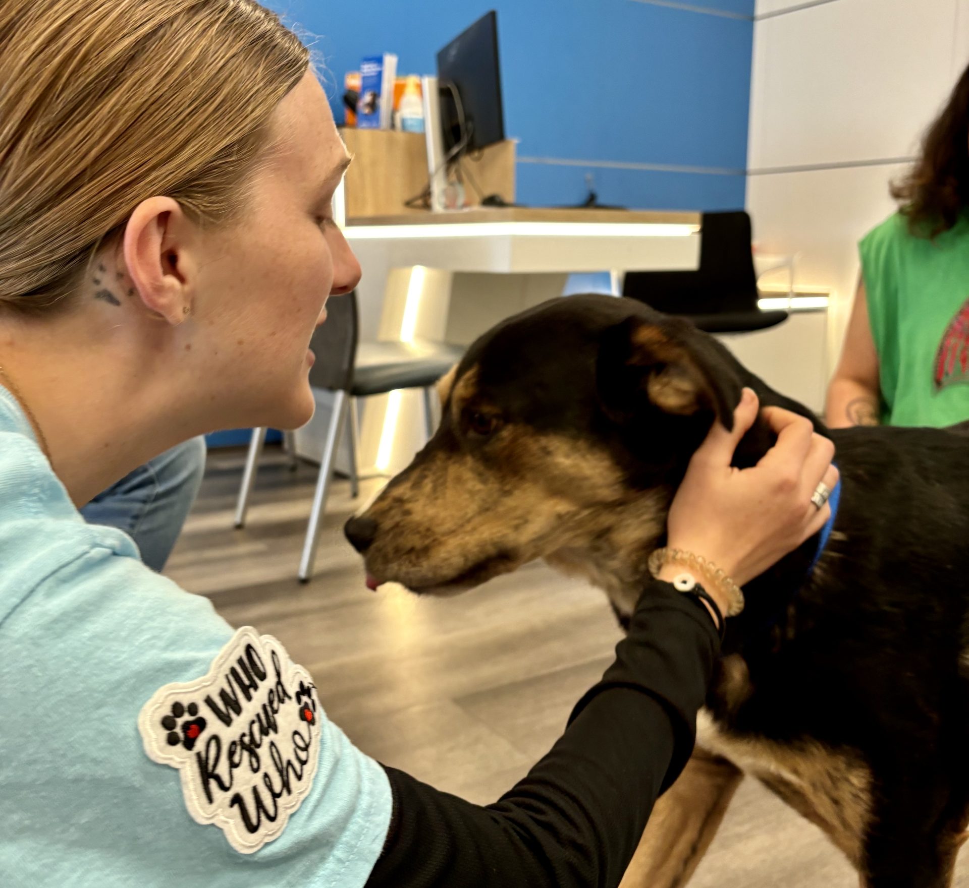 Dog adoption event in Lubbock, Texas