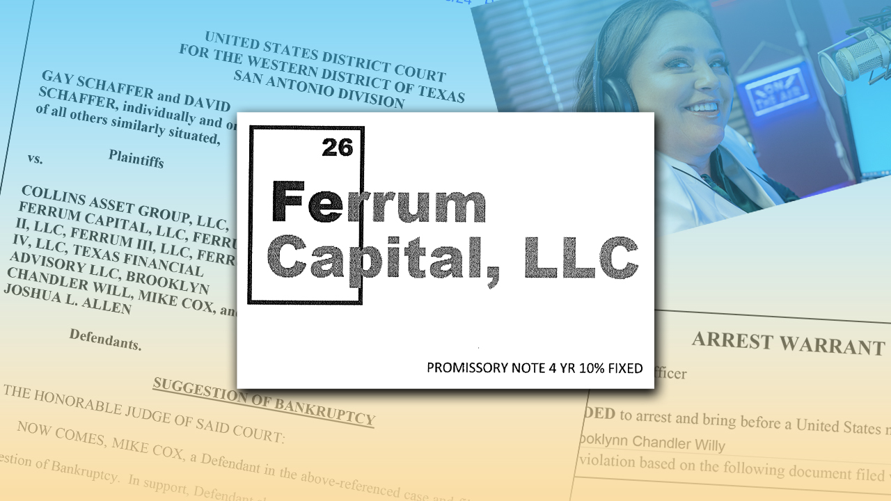 Graphic: Ferrum Capital, Mike Cox, Brooklynn Chandler Willy