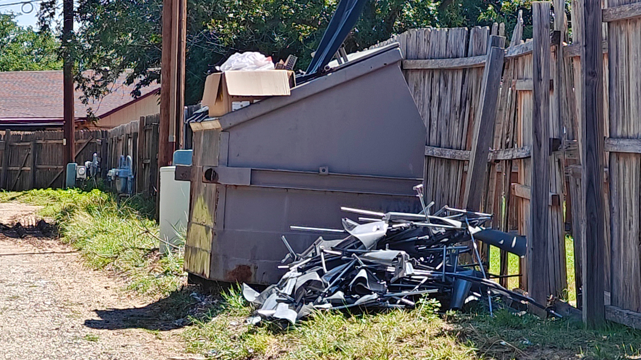 Illegal dumping in Lubbock alleys is one of the biggest complaints city gets – here’s what you can (and can’t) do about it