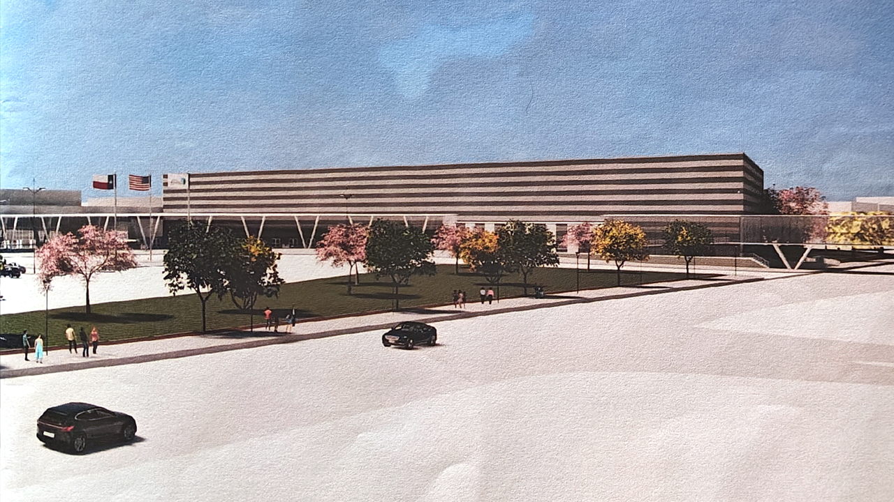 Proposed combination of expo center and civic center in Lubbock, Texas