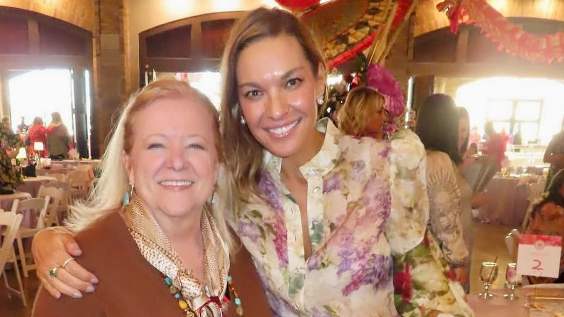 Andrea Tirey and Carol Levenson at Mahjong Monday in Lubbock, Texas.